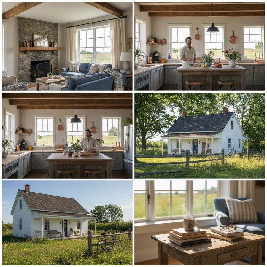 Charming cottage with a garden in Prince Edward County