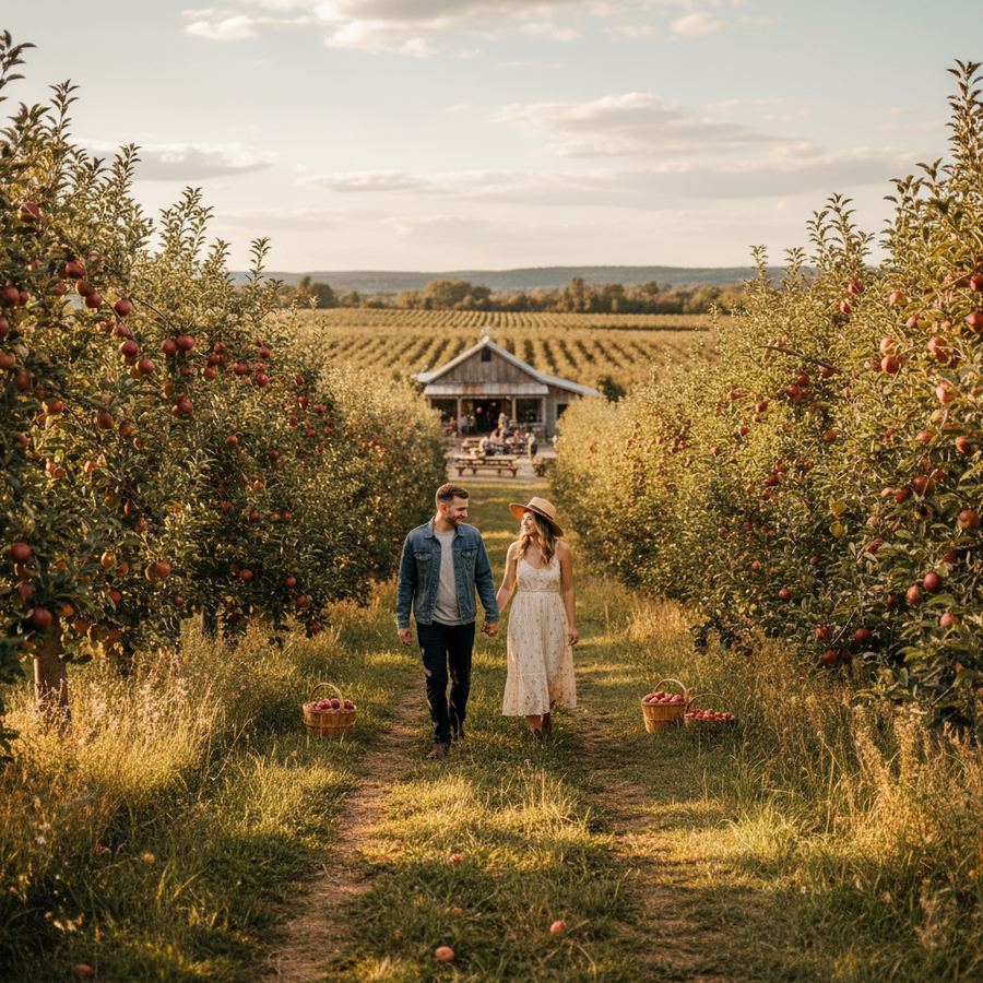 Cider house and apple orchard in Waupoos, Prince Edward County